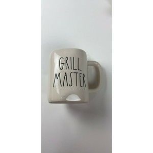 Rae Dunn Grill Master Double Sided Mug NEW